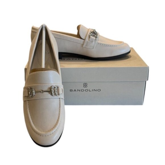 Bandolino Women's Laly Loafer Light Natural Horse Bit Faux Leather Size 6 NIB - Picture 6 of 6